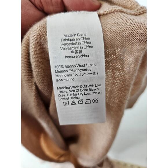 J. Crew Long Sleeve Lightweight 100% Merino Wool Pullover Sweater Xsmall - Picture 4 of 6